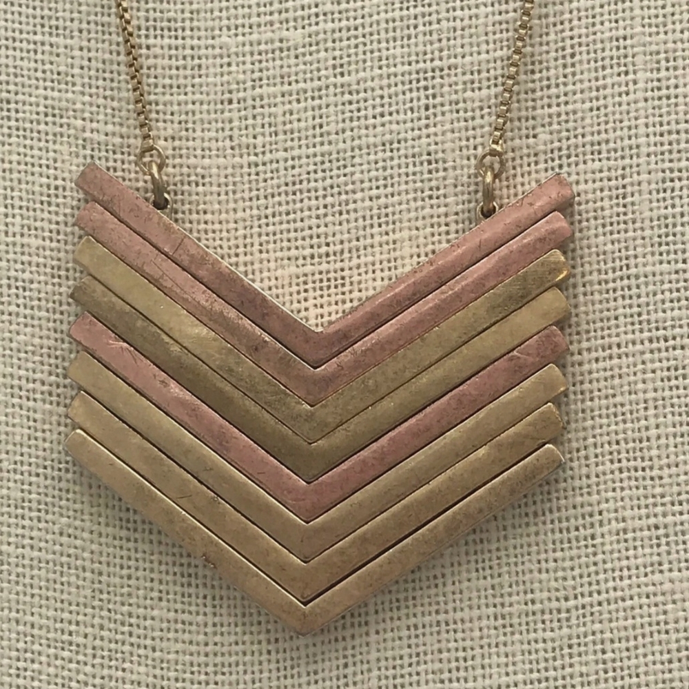 Madewell Elegant Arrowstack Necklace - image 6